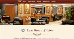 Desktop Screenshot of excelhotelgroupmyanmar.com